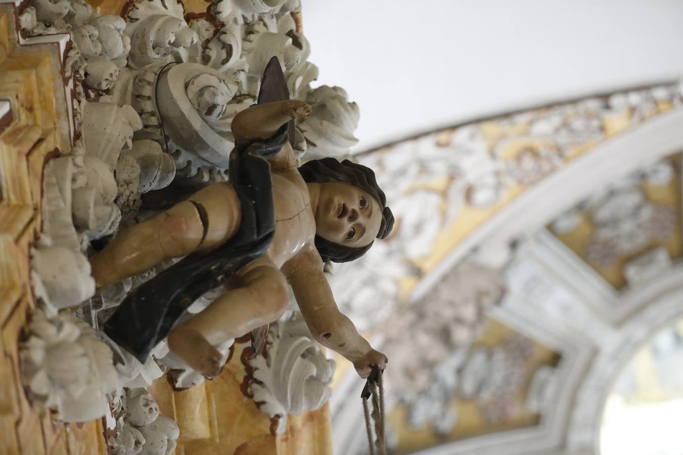 Los secretos de la capilla de la Asunción, en el Instituto Góngora de Córdoba, en imágenes