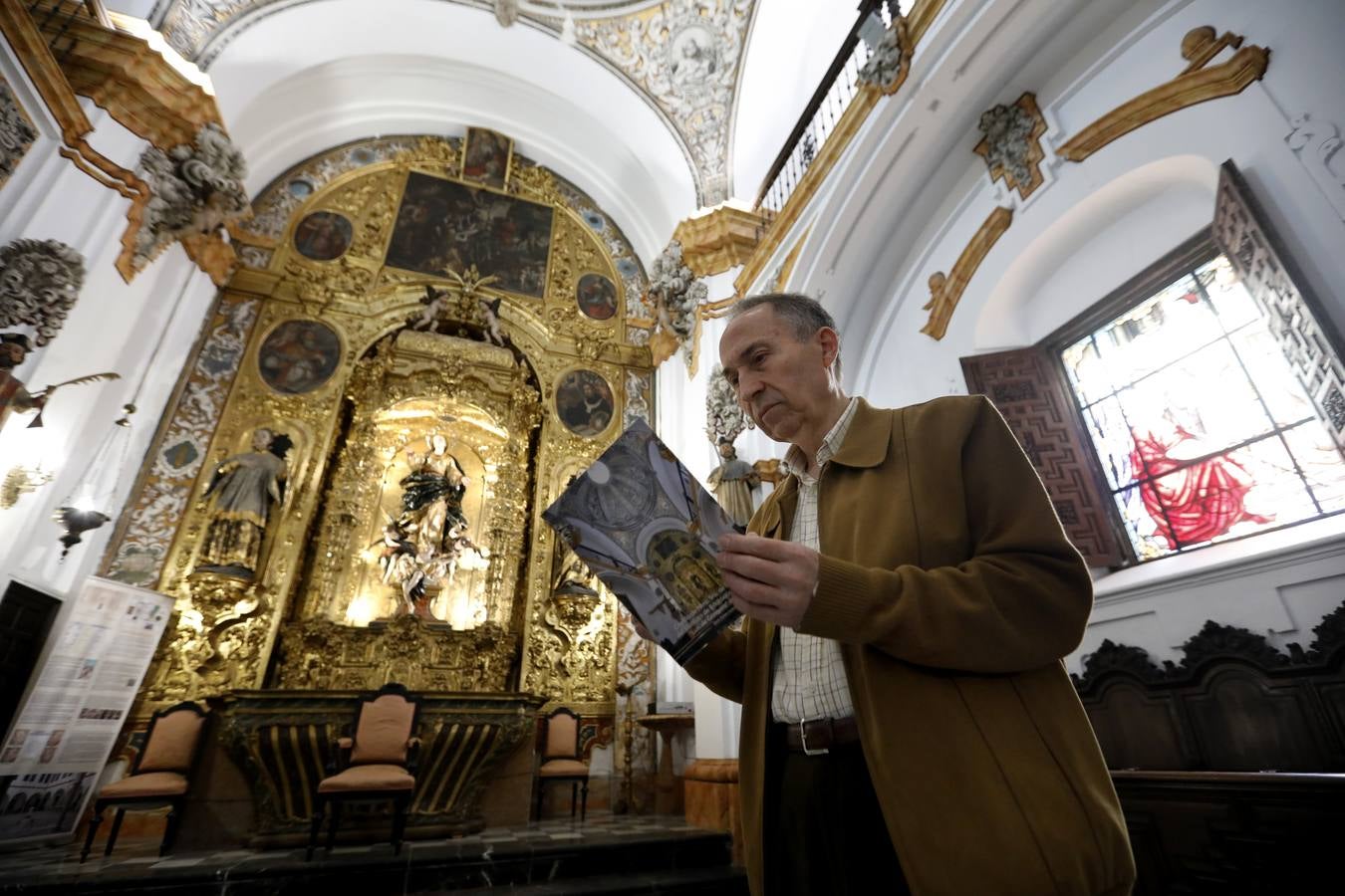 Los secretos de la capilla de la Asunción, en el Instituto Góngora de Córdoba, en imágenes