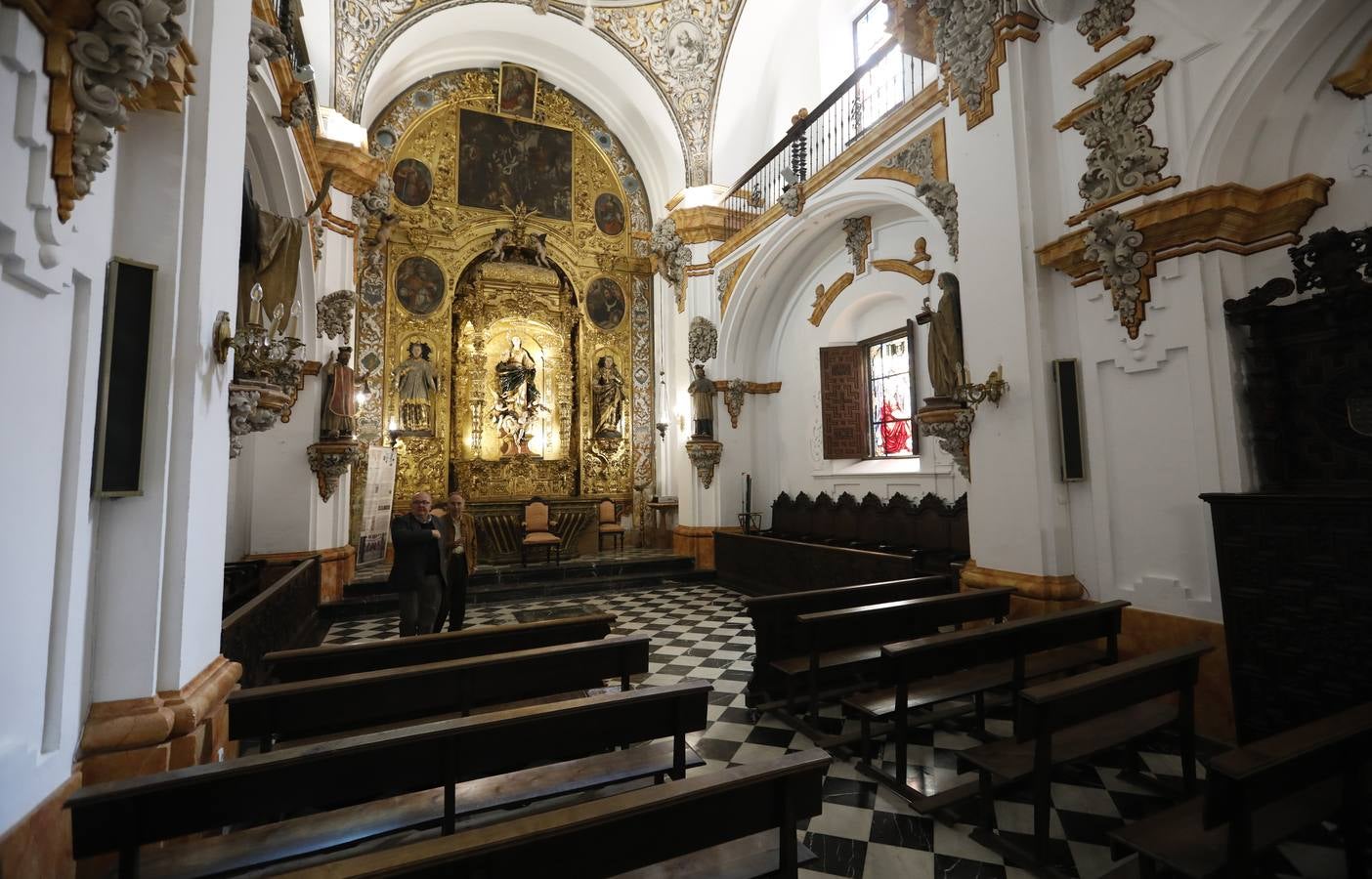 Los secretos de la capilla de la Asunción, en el Instituto Góngora de Córdoba, en imágenes