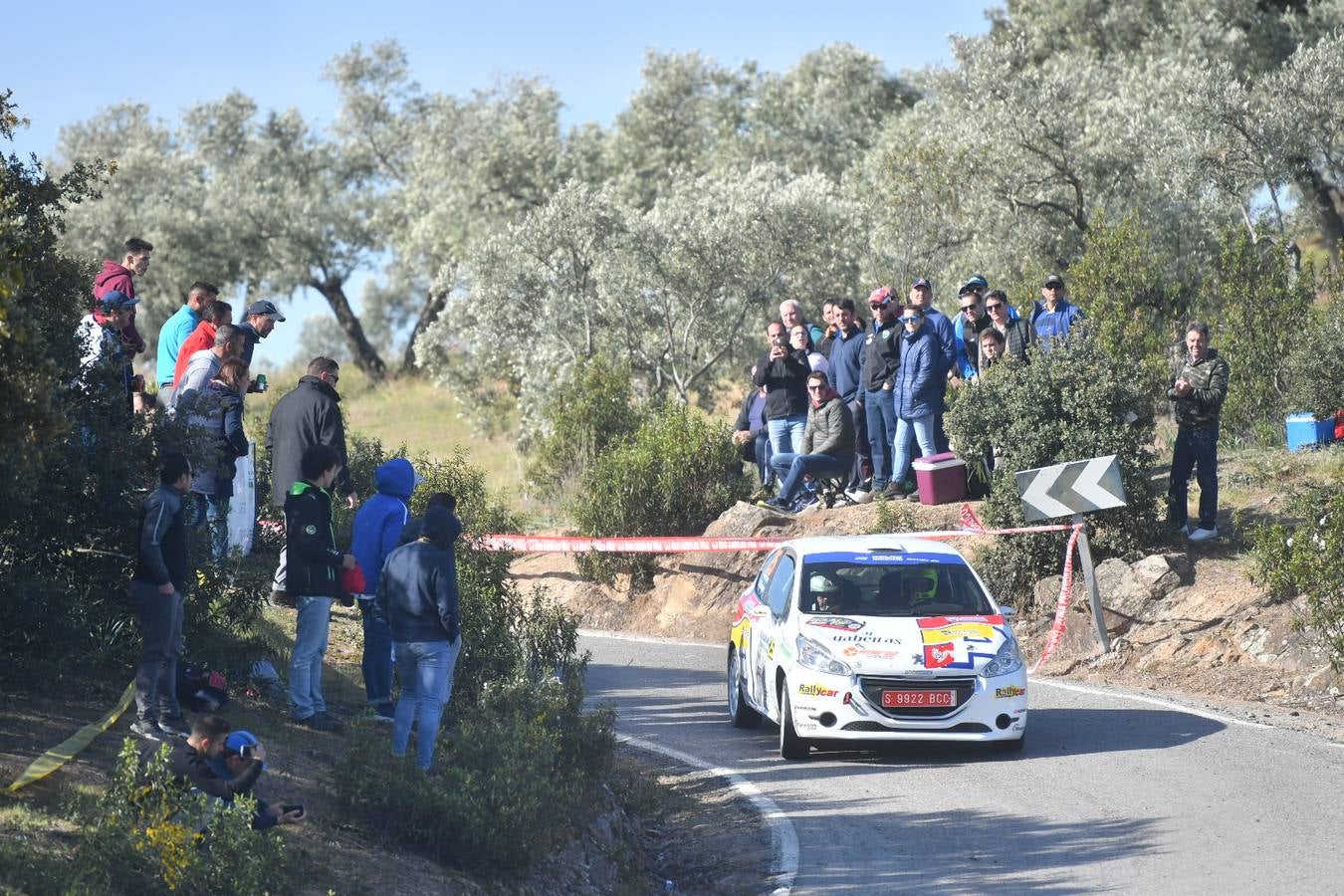 La segunda etapa del Rallye Sierra Morena, en imágenes