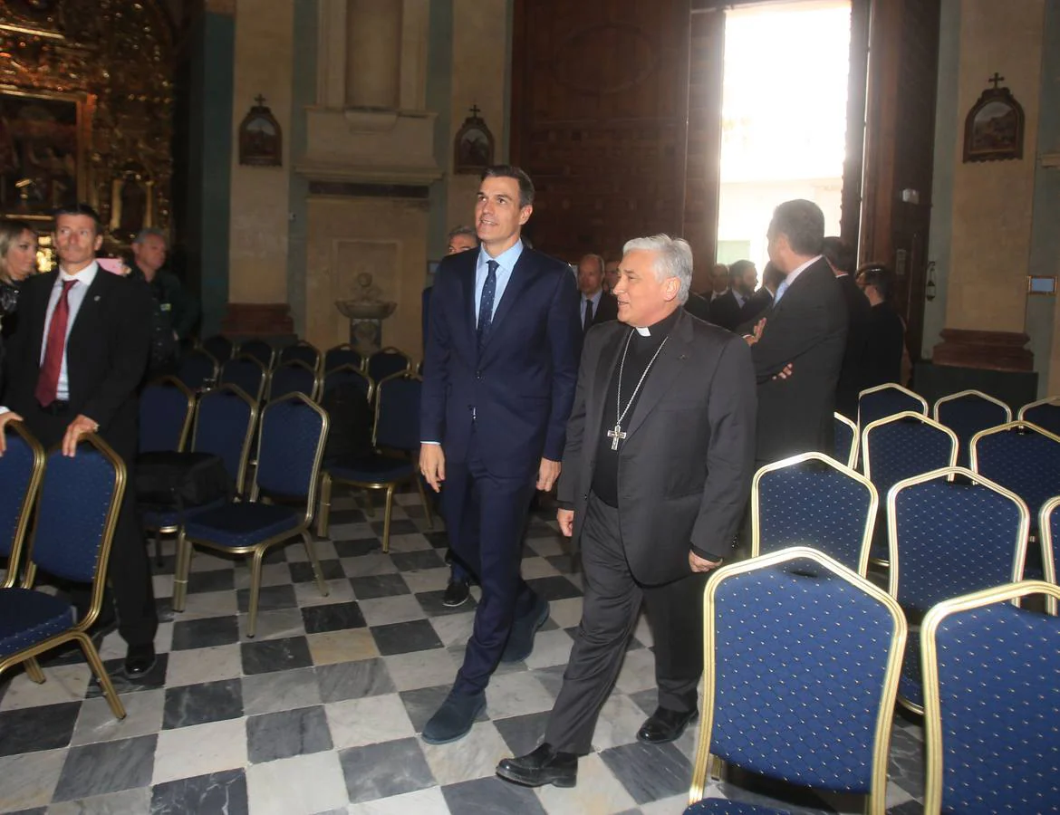 Las fotos de la visita de Pedro Sánchez a Cádiz