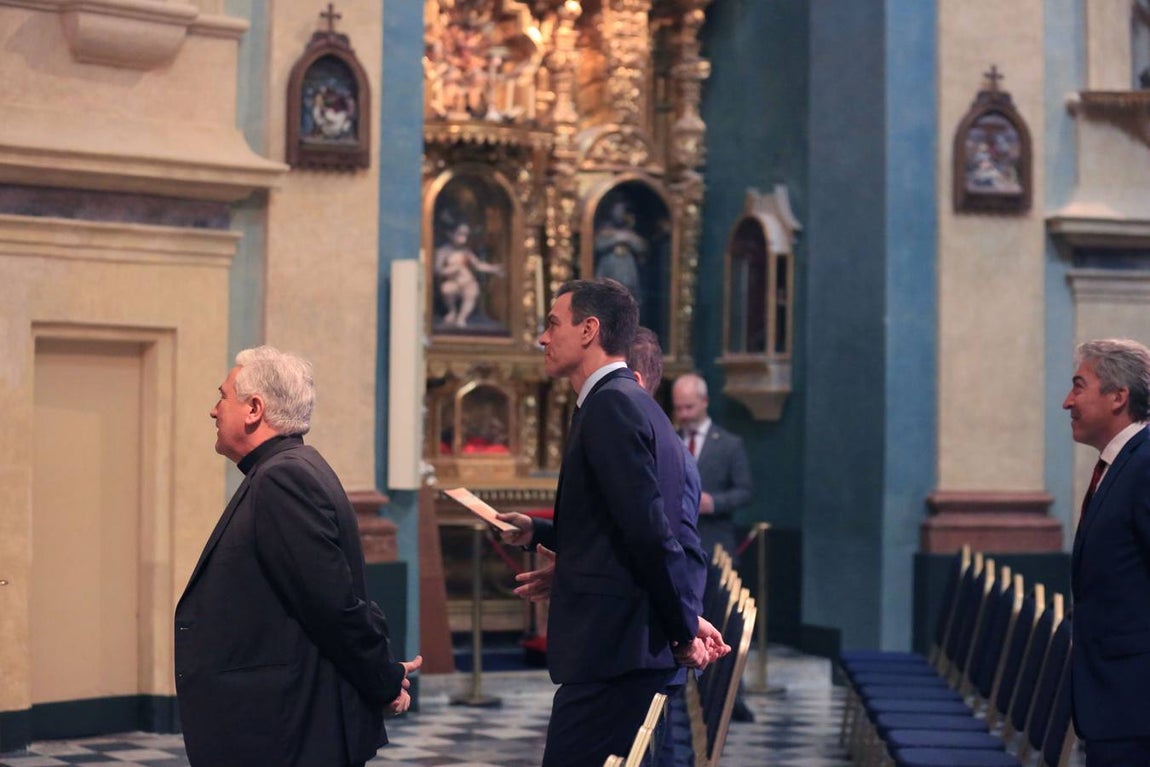 Las fotos de la visita de Pedro Sánchez a Cádiz