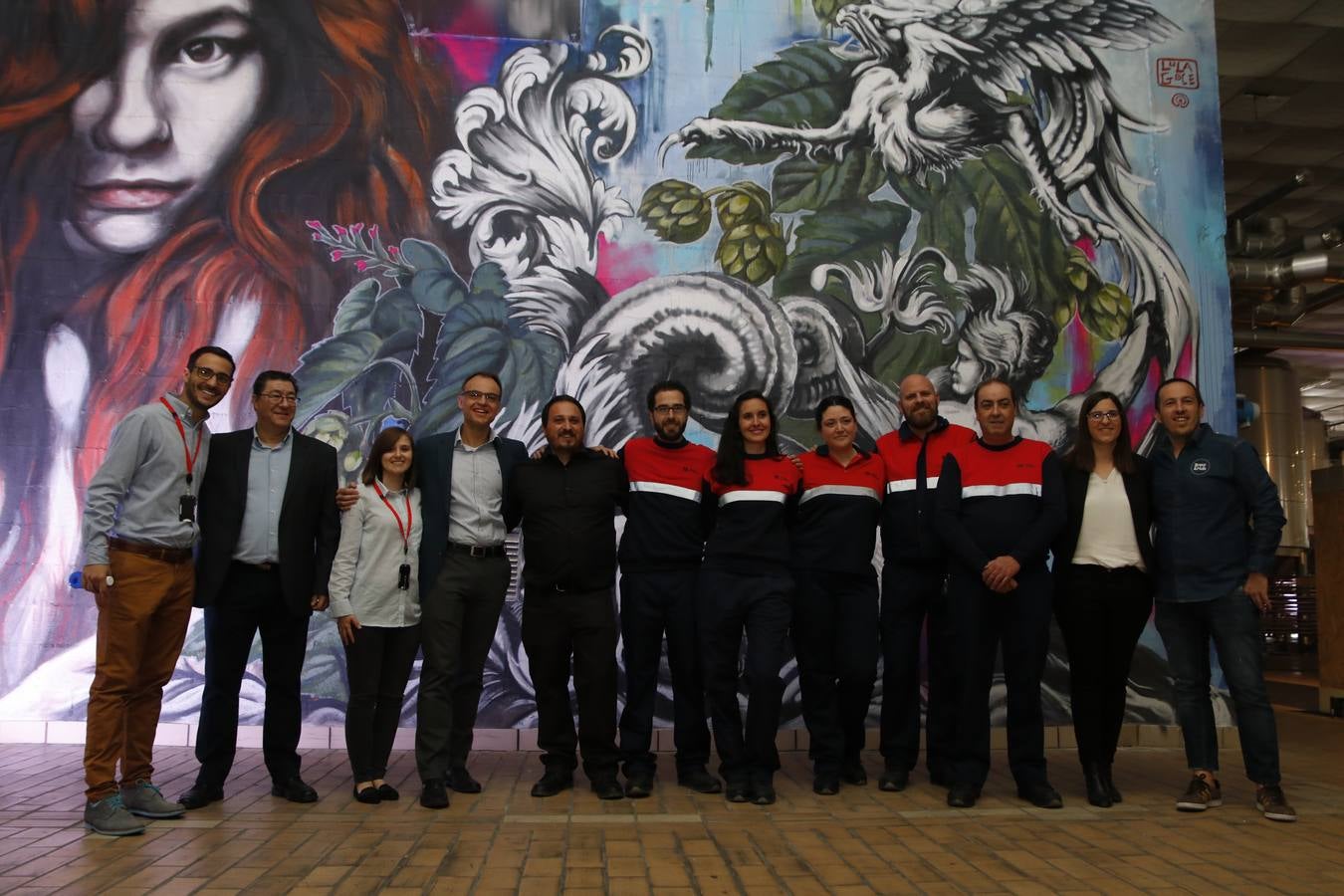 La inauguración del centro de cerveza artesanal de Mahou en Córdoba, en imágenes