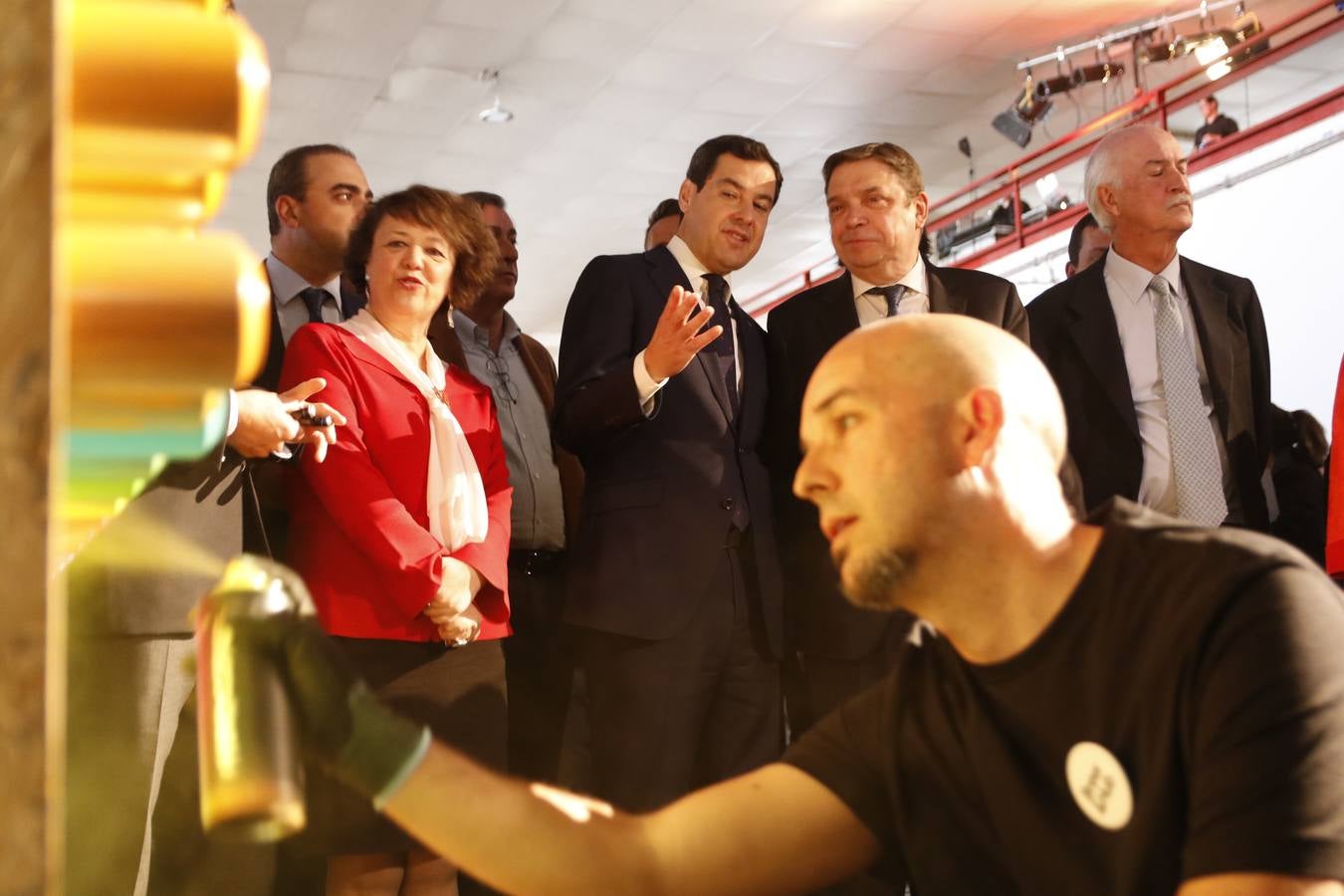 La inauguración del centro de cerveza artesanal de Mahou en Córdoba, en imágenes