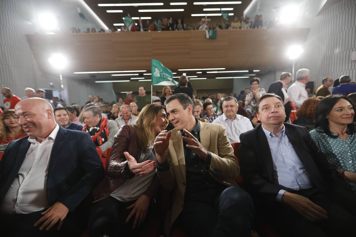 El mitin de Pedro Sánchez en Córdoba, en imágenes