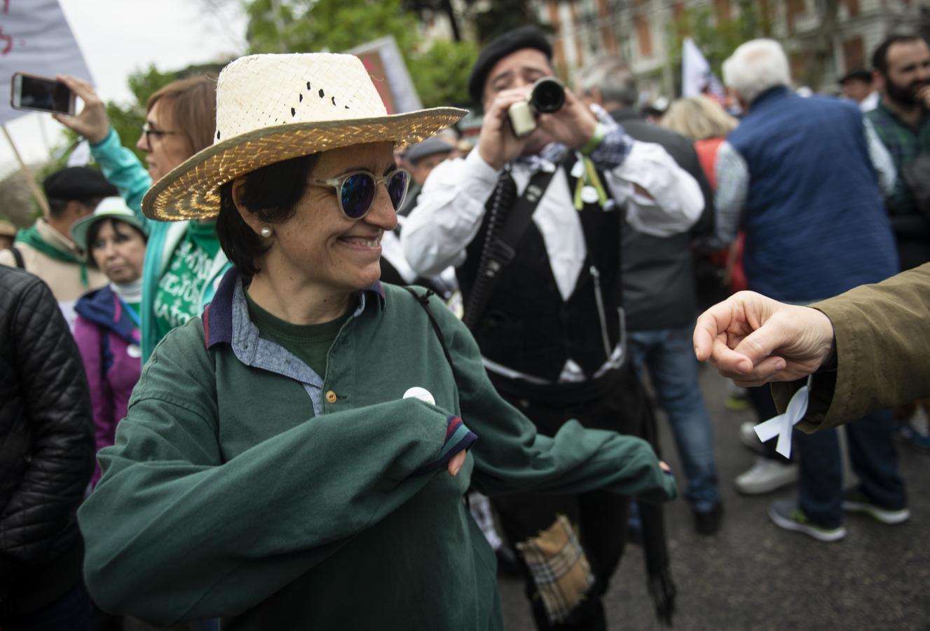 En imágenes: La manifestación contra la despoblación rural en España