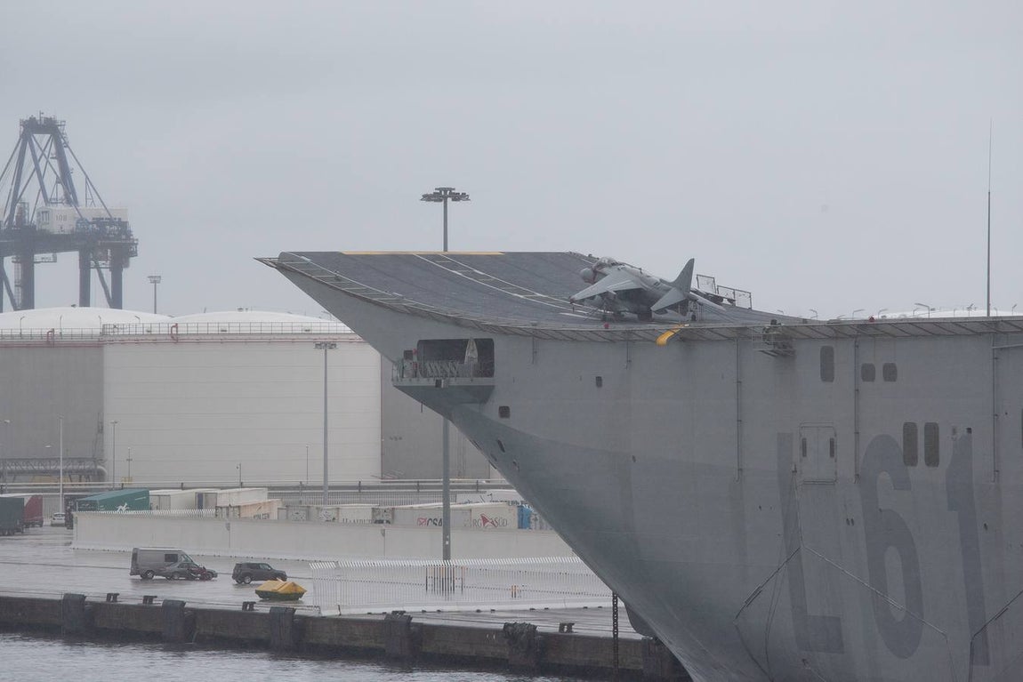 Fin de semana de puertas abiertas en el buque «Juan Carlos I»