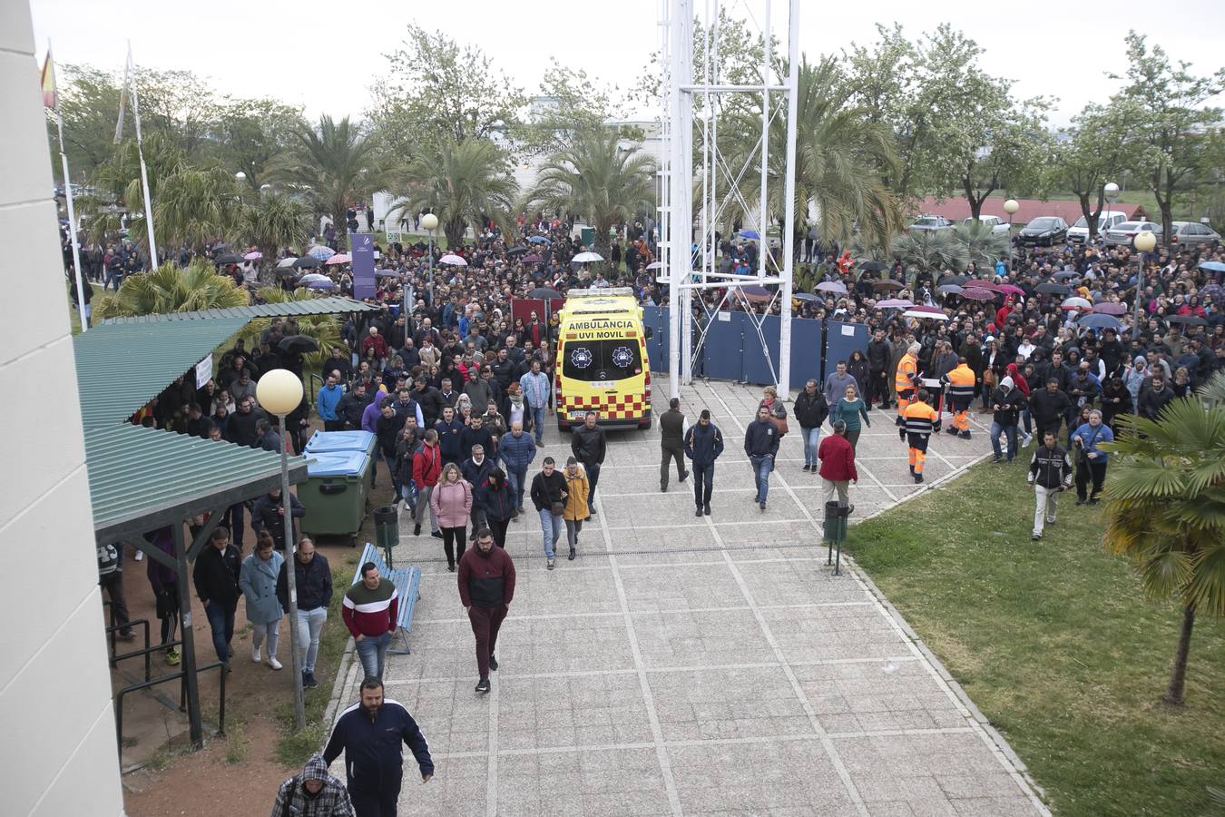 Las oposiciones a Sadeco en el Campus de Rabanales, en imágenes