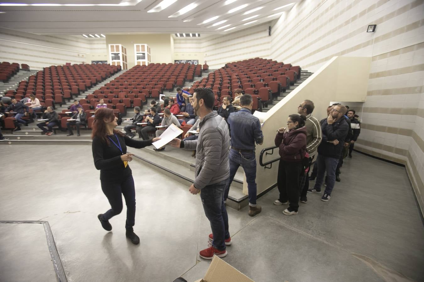 Las oposiciones a Sadeco en el Campus de Rabanales, en imágenes