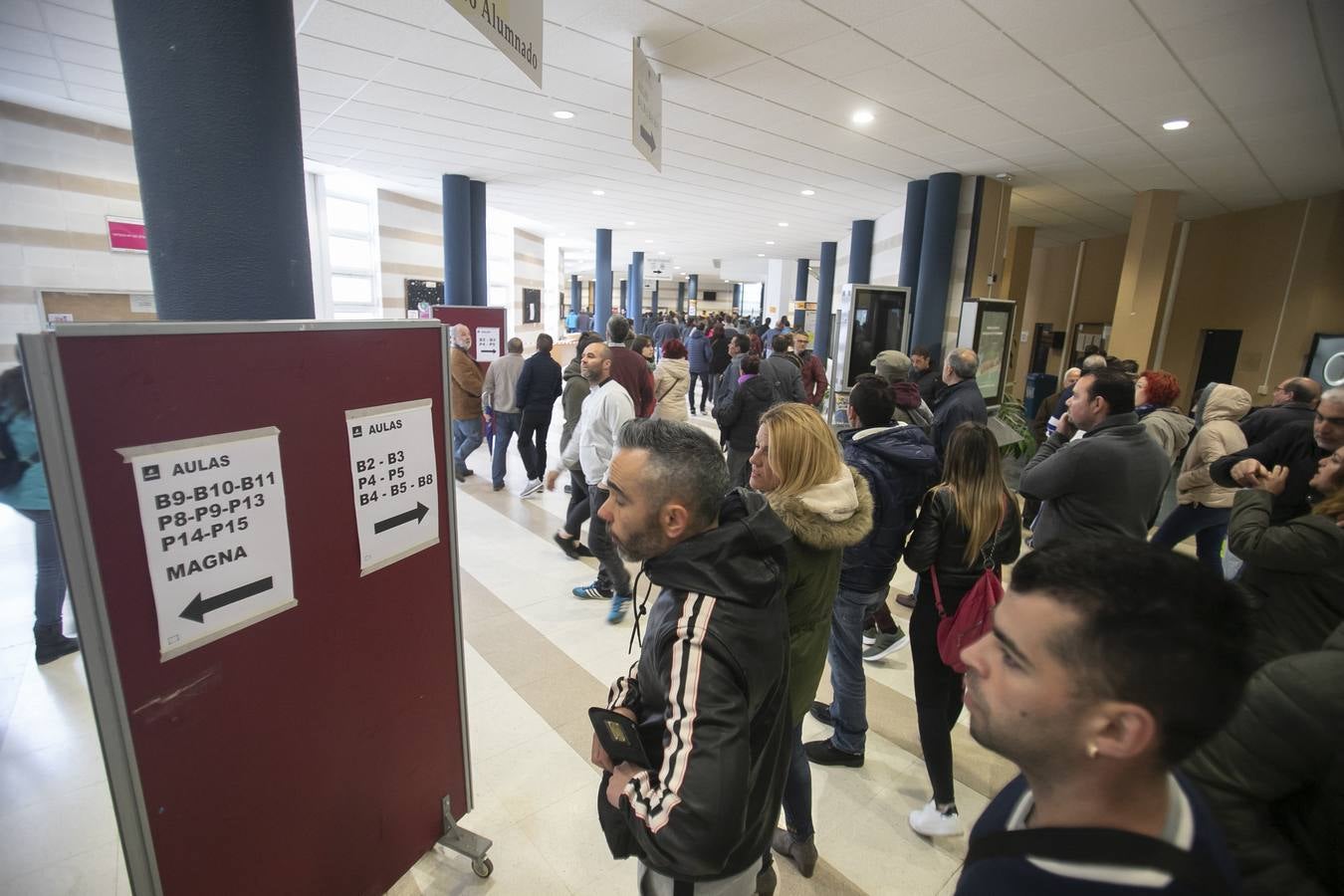 Las oposiciones a Sadeco en el Campus de Rabanales, en imágenes