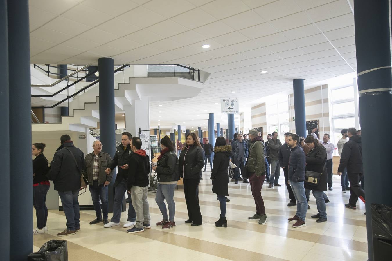 Las oposiciones a Sadeco en el Campus de Rabanales, en imágenes