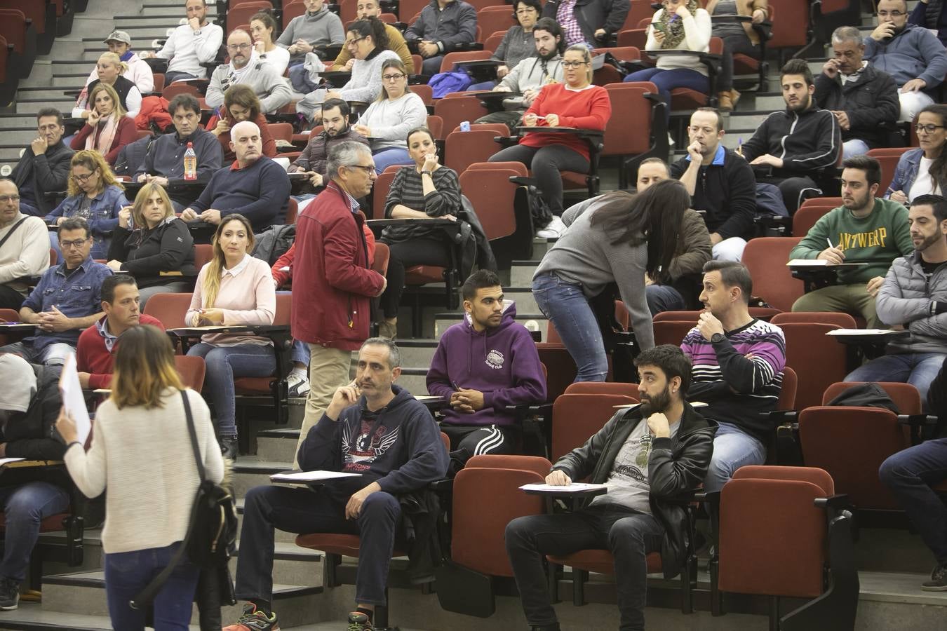 Las oposiciones a Sadeco en el Campus de Rabanales, en imágenes