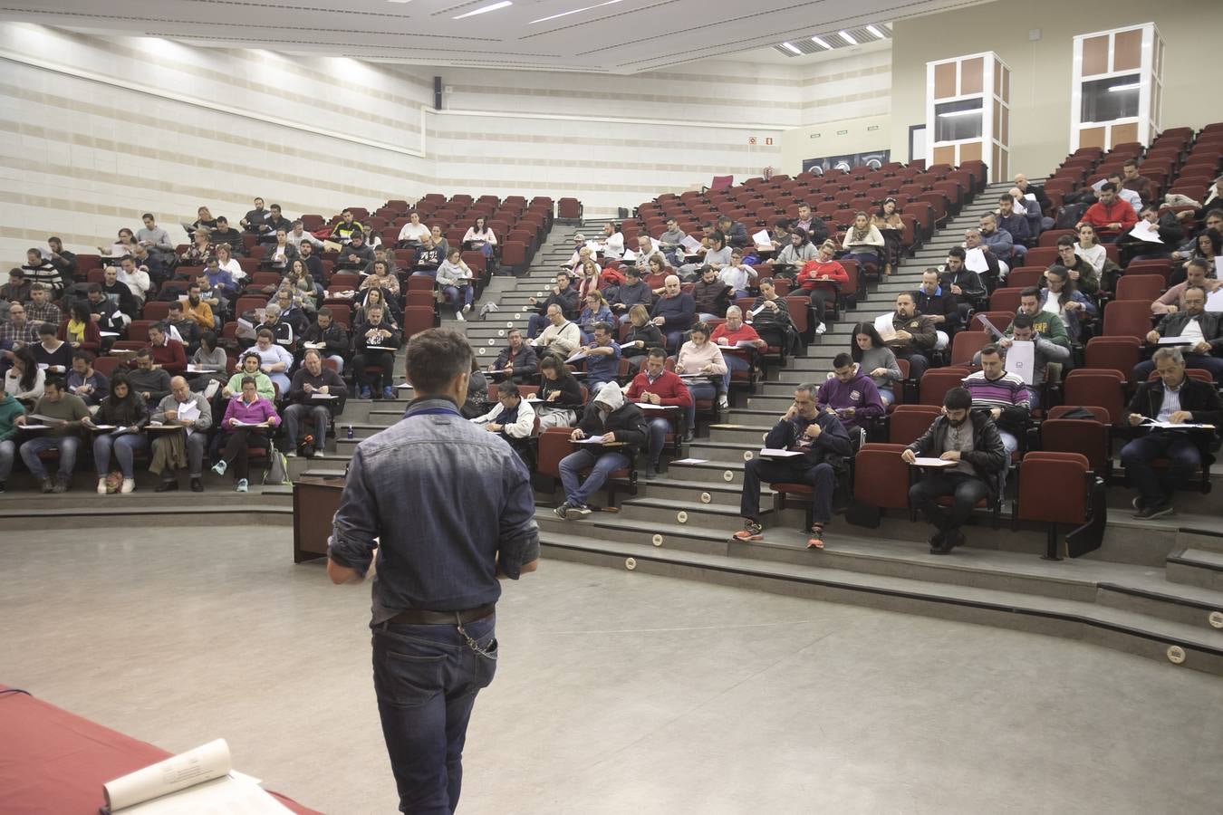 Las oposiciones a Sadeco en el Campus de Rabanales, en imágenes