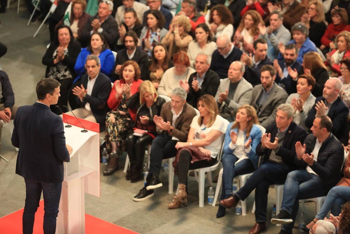 Las imágenes de Pedro Sánchez en Jerez