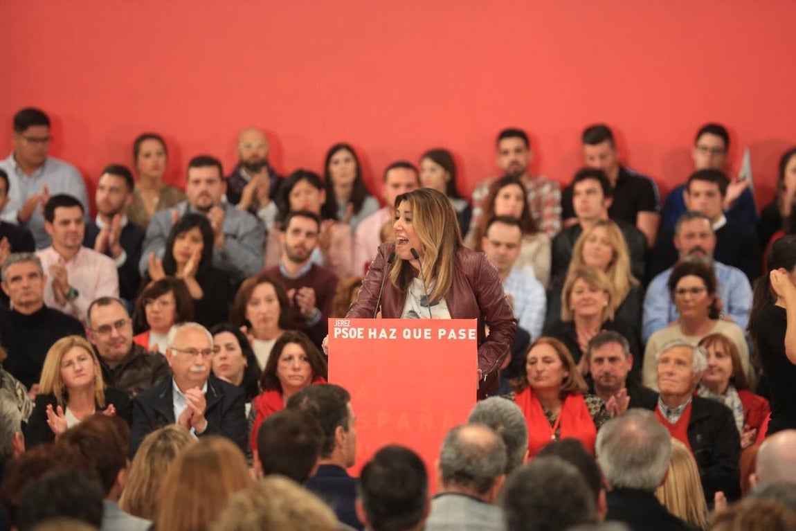 Las imágenes de Pedro Sánchez en Jerez