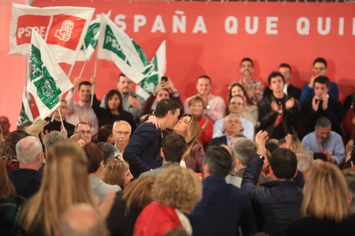 Las imágenes de Pedro Sánchez en Jerez