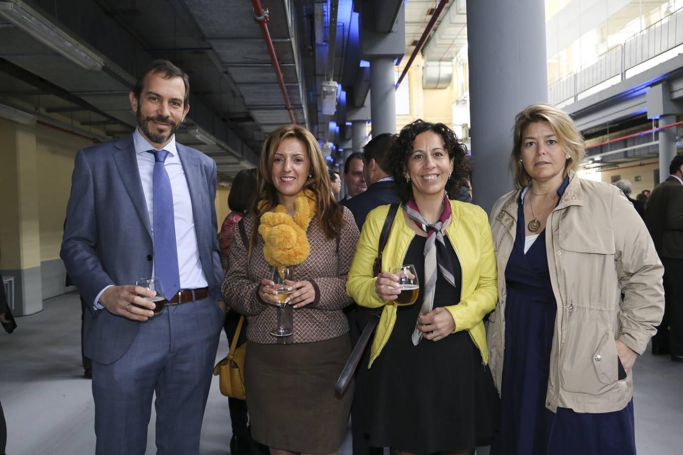 Sergio Lamas Clemente, Raquel Díaz Silva, Mercedes Manzano Núñez y Pilar Rivero Onorato