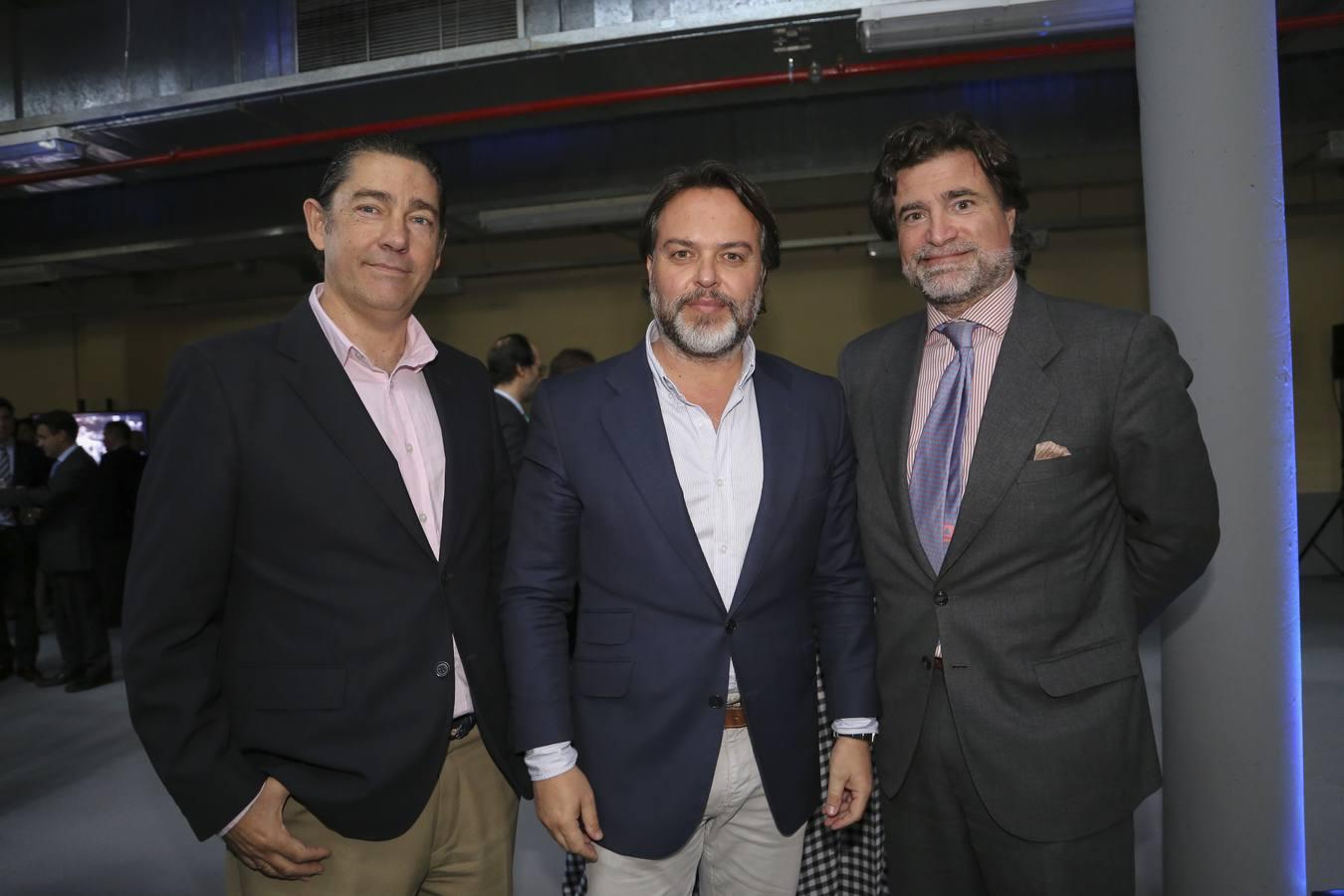 Antonio Barrero, Miguel Mora y Óscar González-Barba González-Gallarza