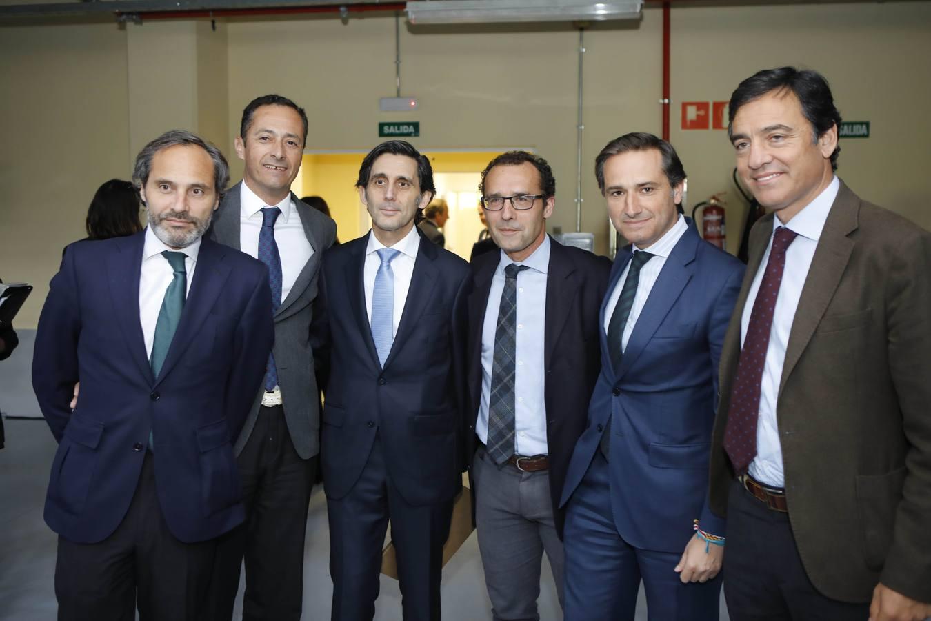 José Manuel Sobrino, Manuel Enrile, José María Álvarez-Pallete, José Ignacio Morales, Antonio Muñoz y Pablo Peinado
