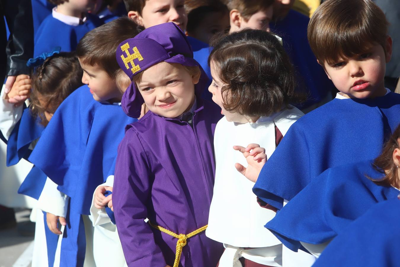 La Semana Santa «chiquita» del colegio La Salle de Córdoba, en imágenes