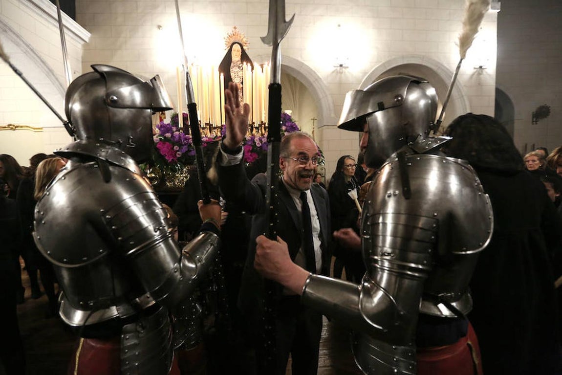 Procesión de la Virgen de la Soledad del Viernes de Dolores