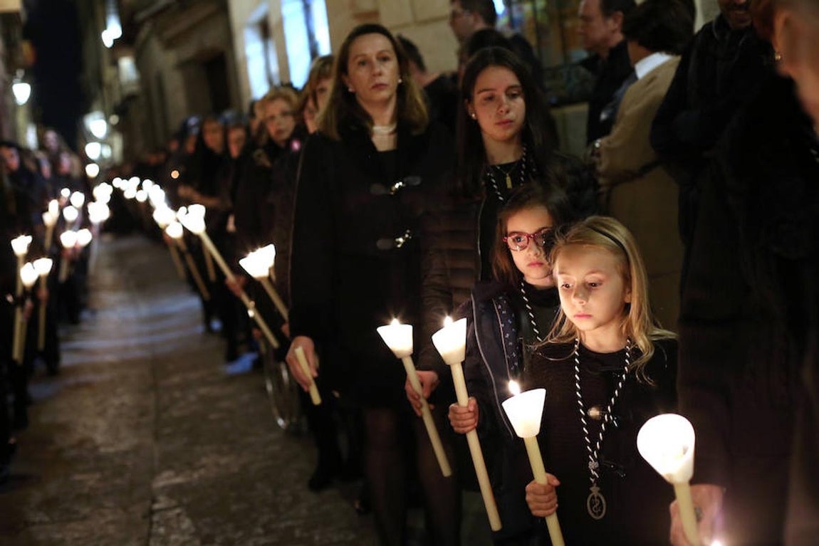 Procesión de la Virgen de la Soledad del Viernes de Dolores