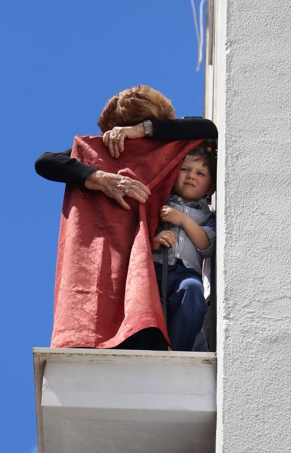 En imágenes, salida procesional de Jesús Despojado el Domingo de Ramos