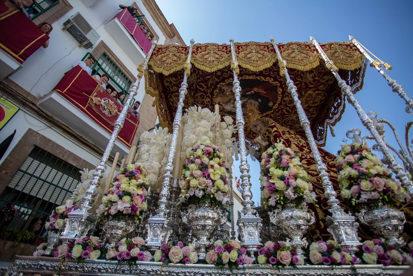 Estación de penitencia del Tiro de Línea el Lunes Santo