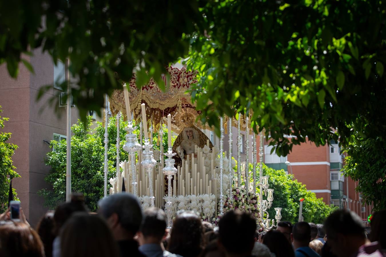 Estación de penitencia del Tiro de Línea el Lunes Santo