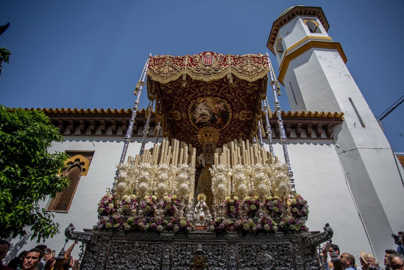 Estación de penitencia del Tiro de Línea el Lunes Santo