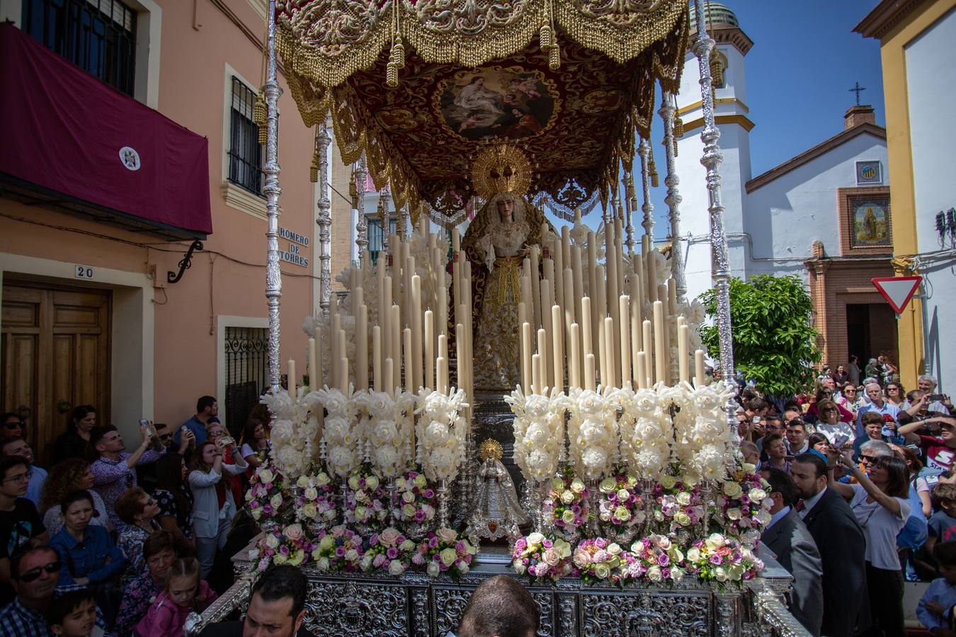 Estación de penitencia del Tiro de Línea el Lunes Santo