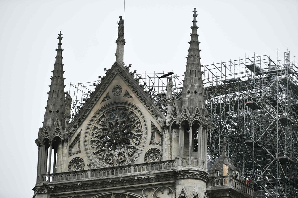 En imágenes: Así ha quedado la catedral de Notre Dame tras el incendio