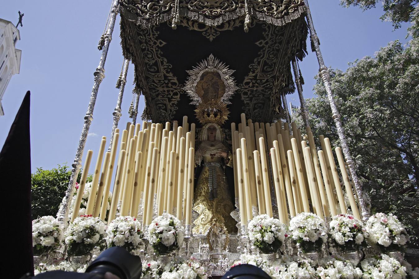 Histórica primera estación de penitencia del Nazareno del Cerro del Águila