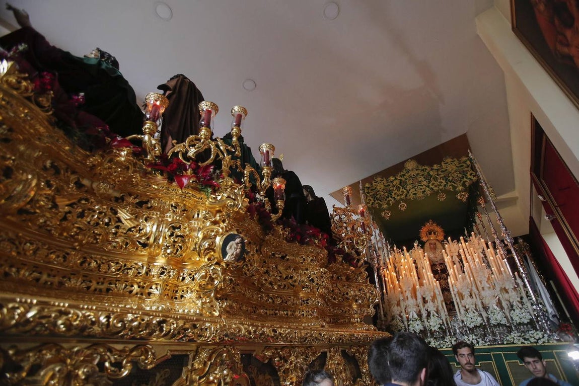 Un triste día para la historia de la Sagrada Cena de Córdoba, en imágenes