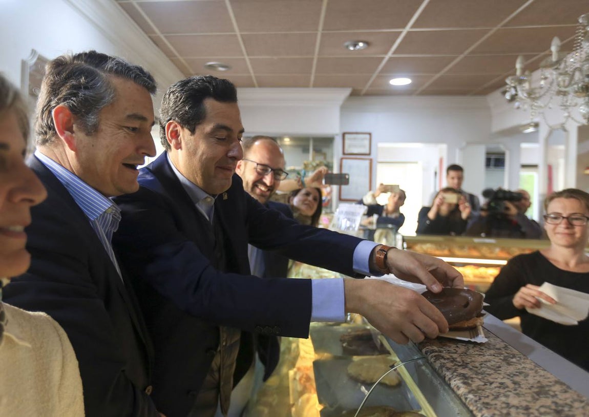 El presidente Moreno Bonilla visita El Puerto