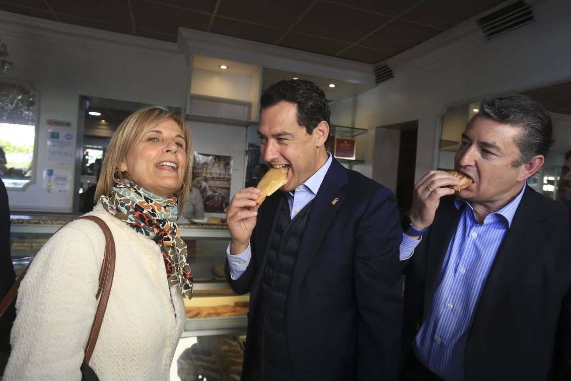 El presidente Moreno Bonilla visita El Puerto