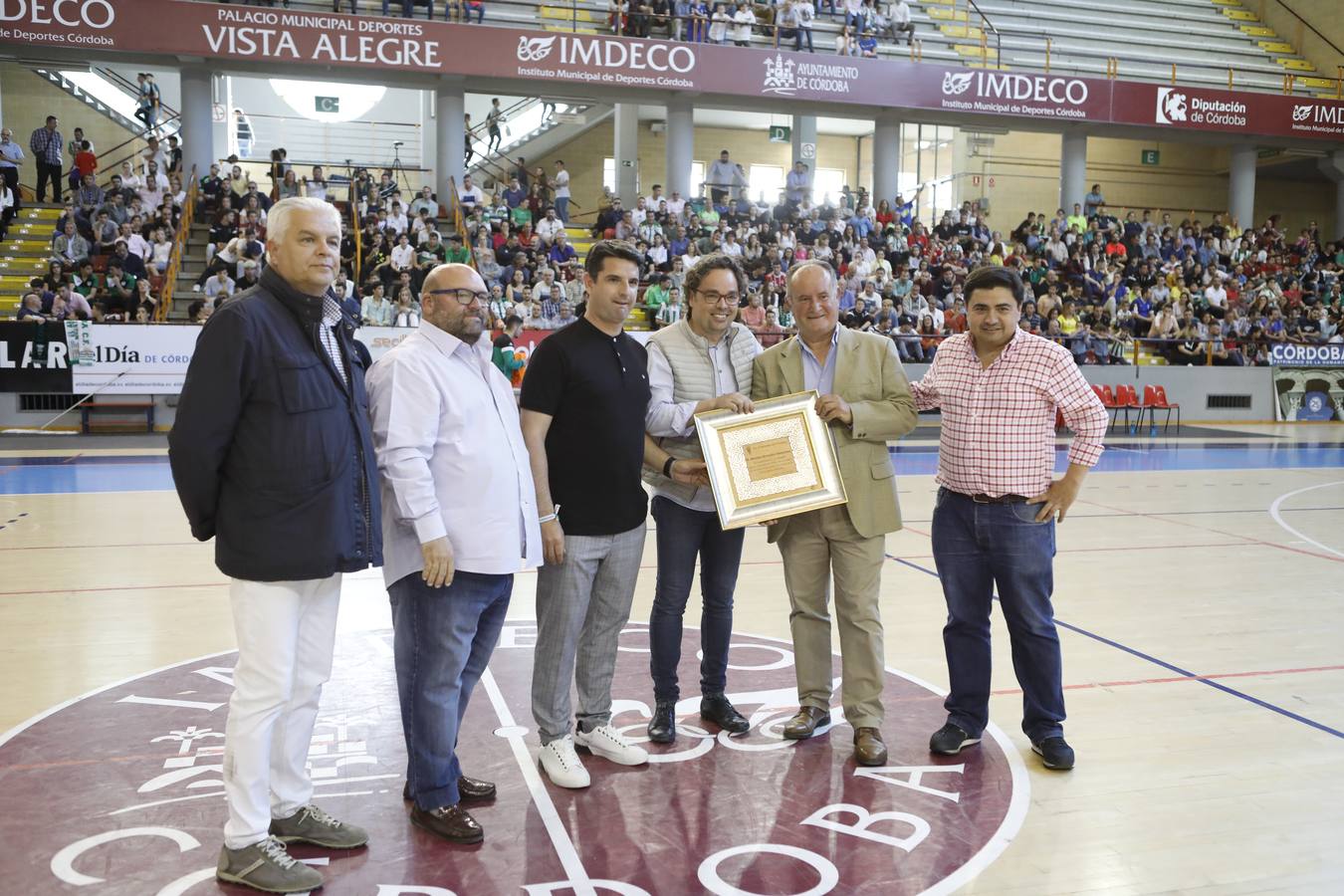 La alegría del Córdoba Futsal por el play-off, en imágenes