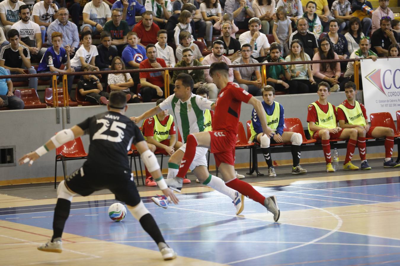 La alegría del Córdoba Futsal por el play-off, en imágenes