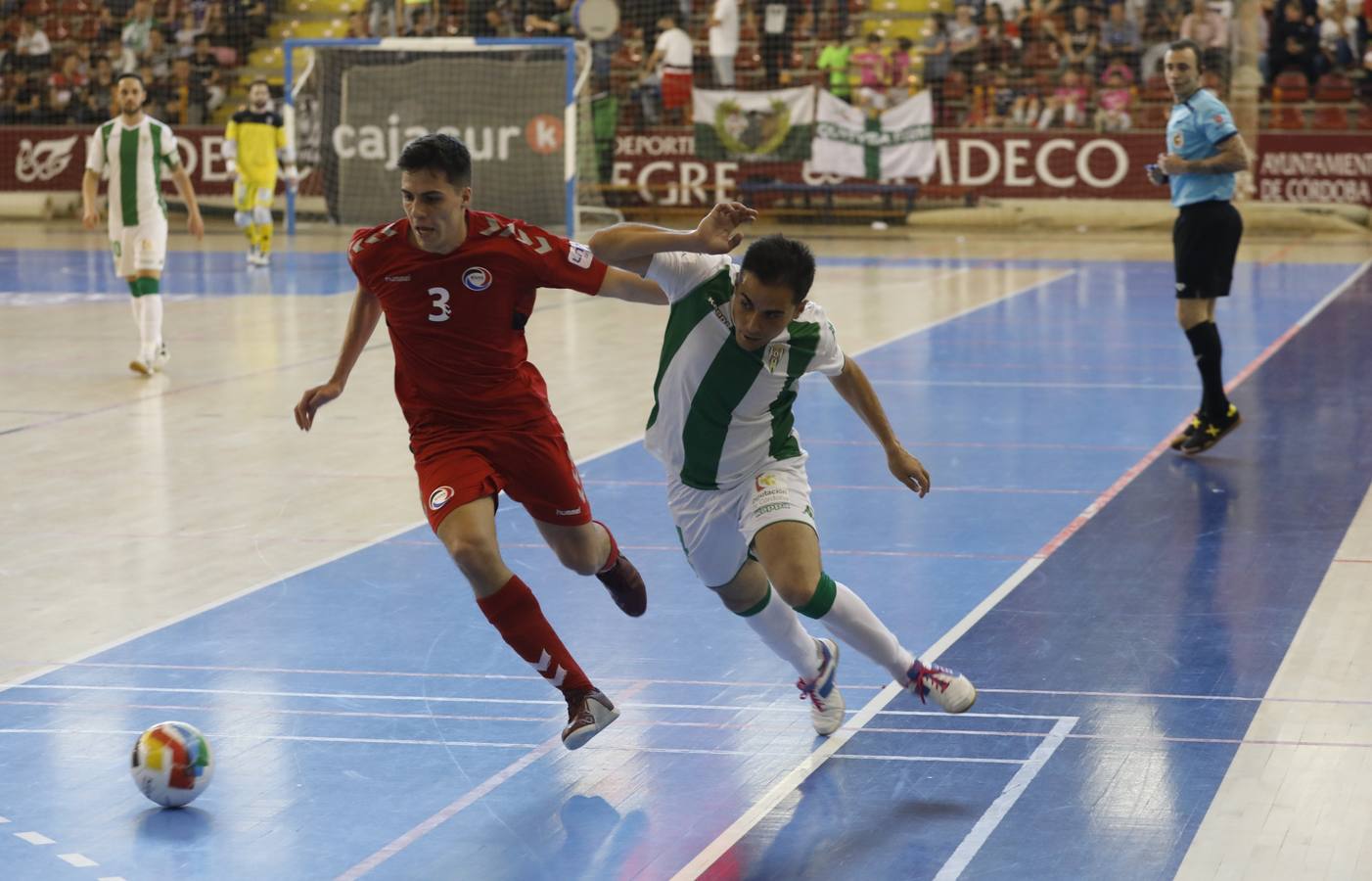 La alegría del Córdoba Futsal por el play-off, en imágenes