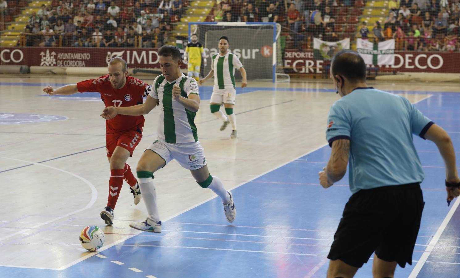 La alegría del Córdoba Futsal por el play-off, en imágenes