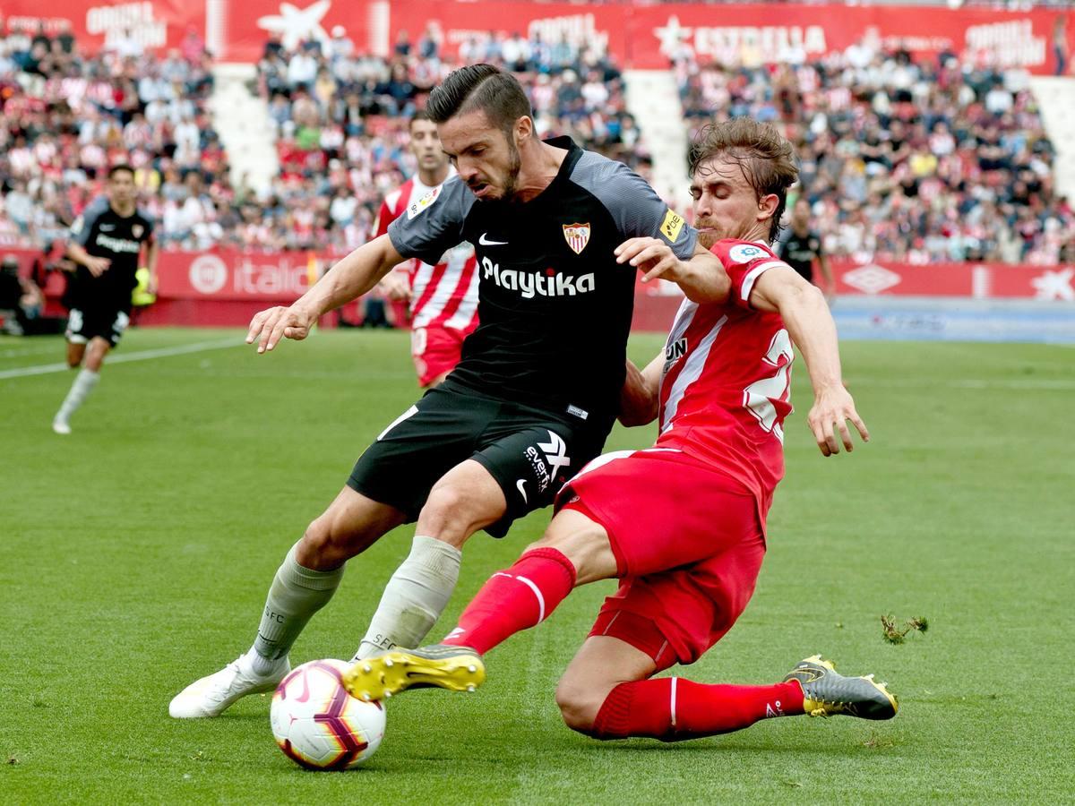 En imágenes, la derrota del Sevilla ante el Girona (1-0)