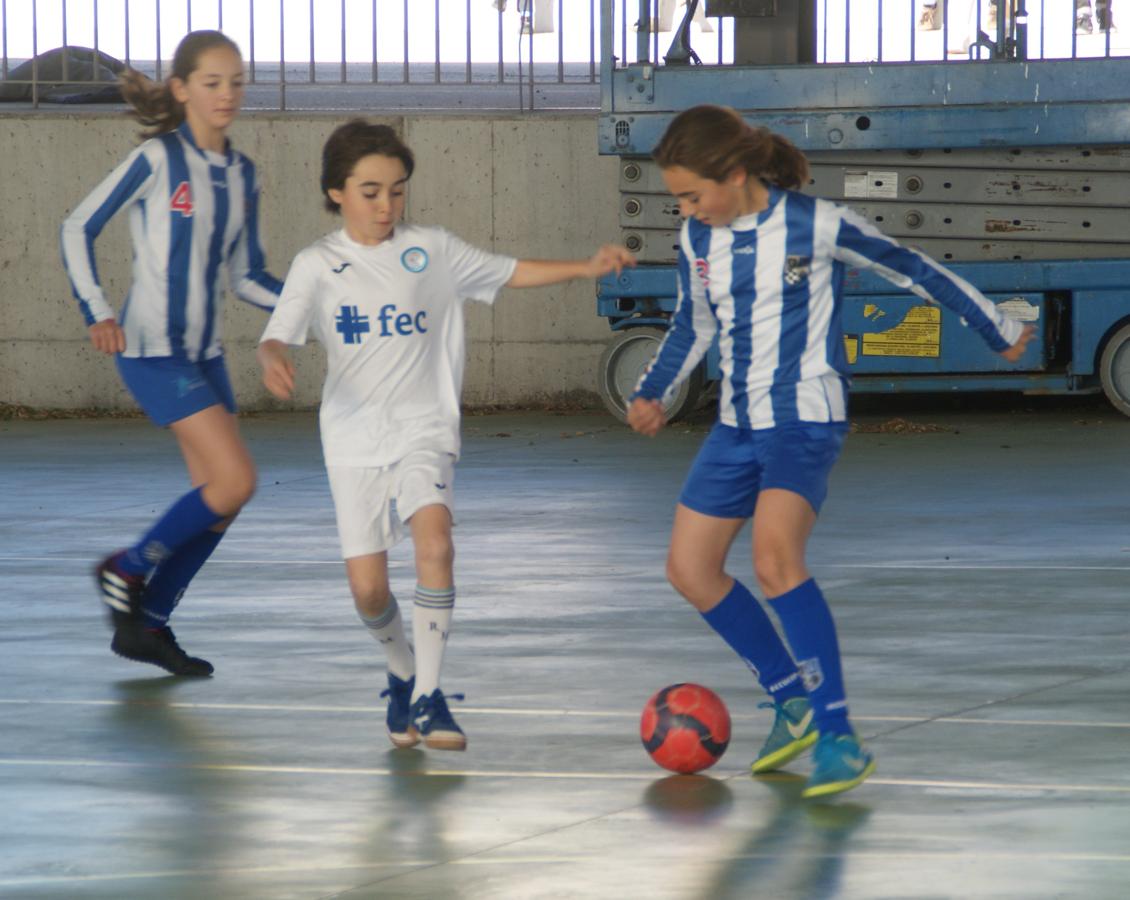Las mejores imágenes del encuentro entre Nuestra Señora del Recuerdo y Vedruna Escuelas Inter «C»