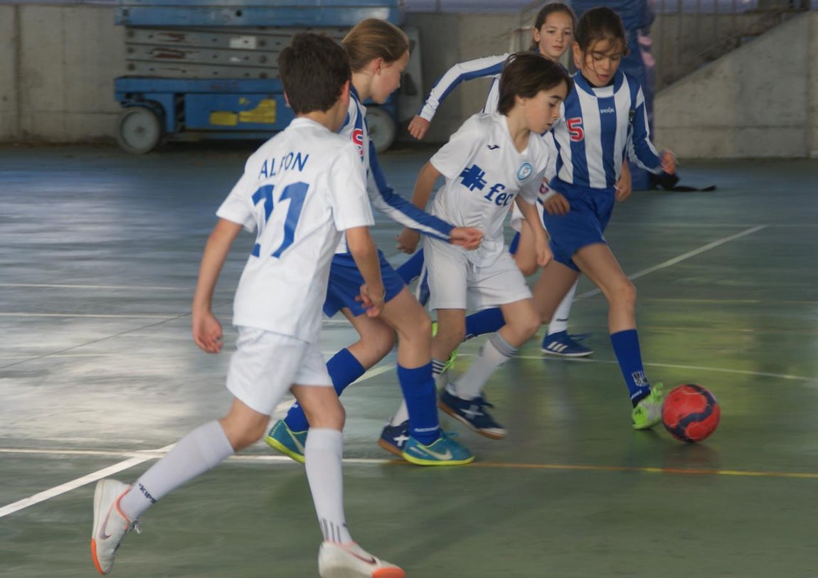 Las mejores imágenes del encuentro entre Nuestra Señora del Recuerdo y Vedruna Escuelas Inter «C»