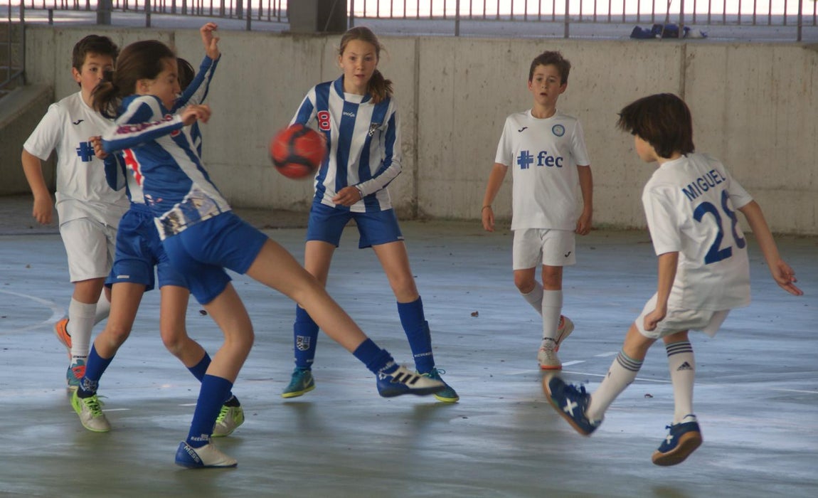 Las mejores imágenes del encuentro entre Nuestra Señora del Recuerdo y Vedruna Escuelas Inter «C»