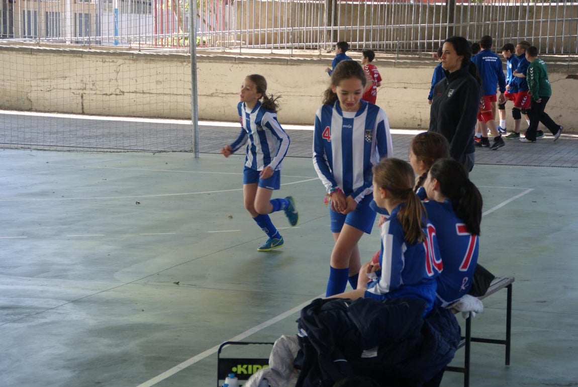 Las mejores imágenes del encuentro entre Nuestra Señora del Recuerdo y Vedruna Escuelas Inter «C»