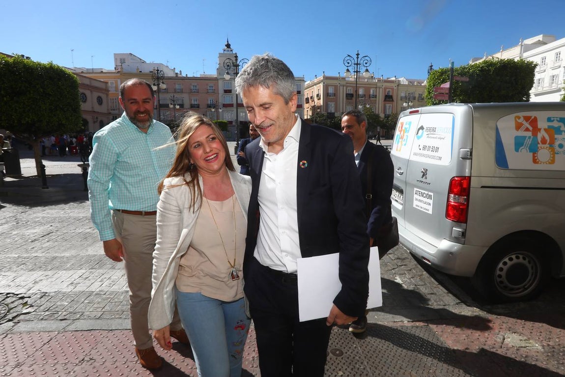 Grande-Marlaska hace balance de las elecciones en Cádiz