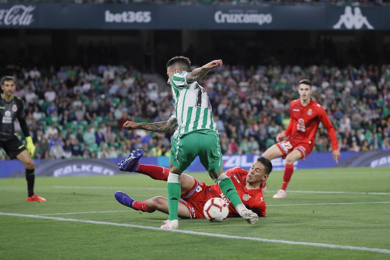 Las imágenes del Betis - Espanyol