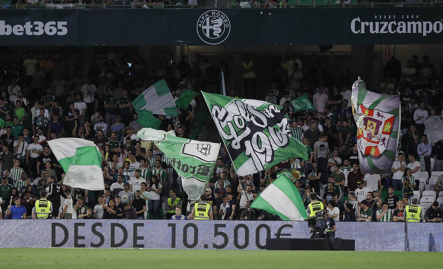 Las imágenes del Betis - Espanyol