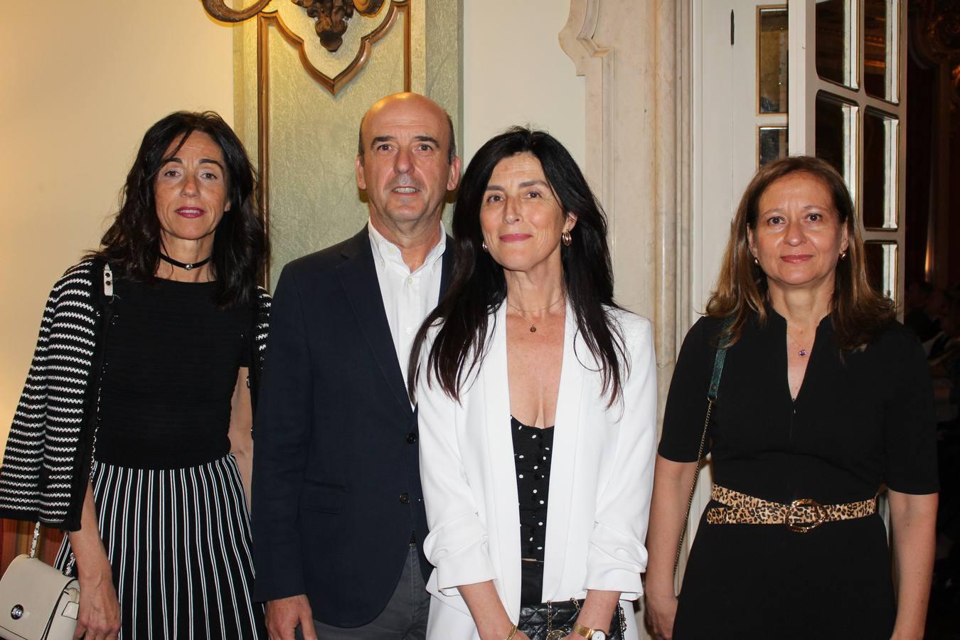 Lourdes del Castillo, María José García, Nieves Iglesias y Ana Ceballos