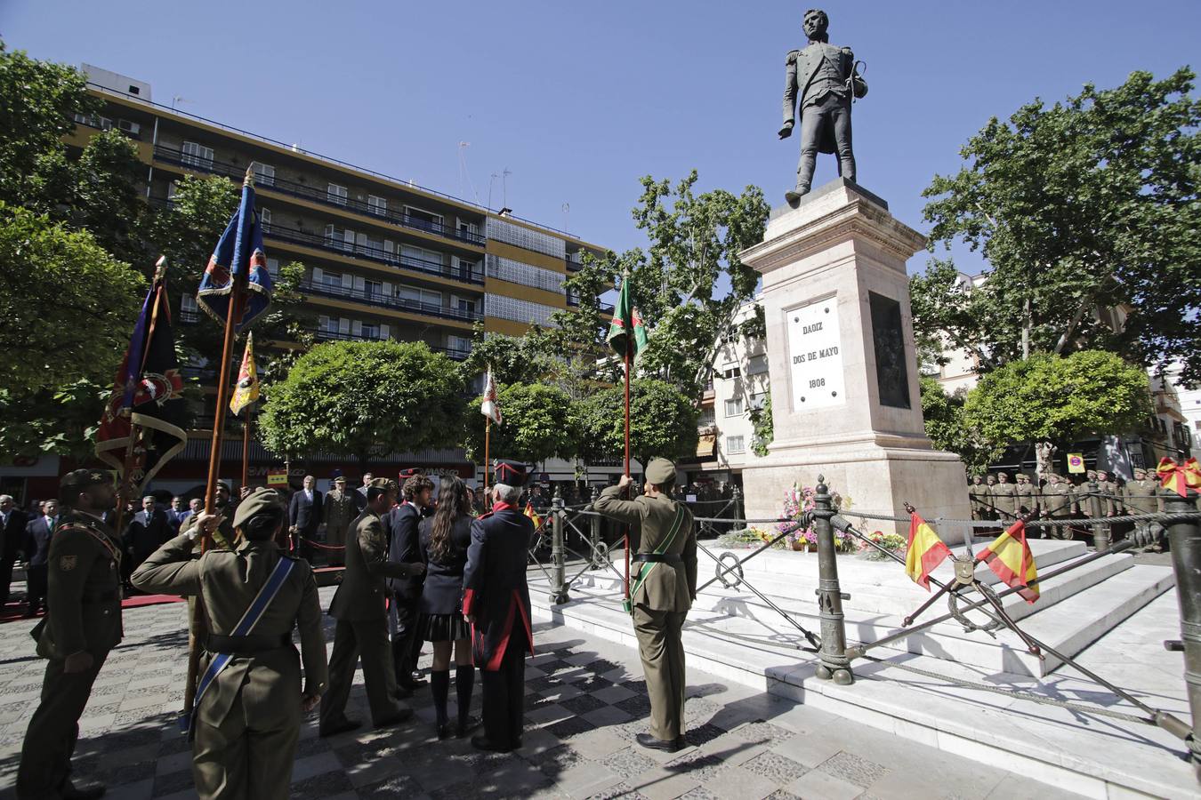 Homenaje a los héroes de la Independencia española